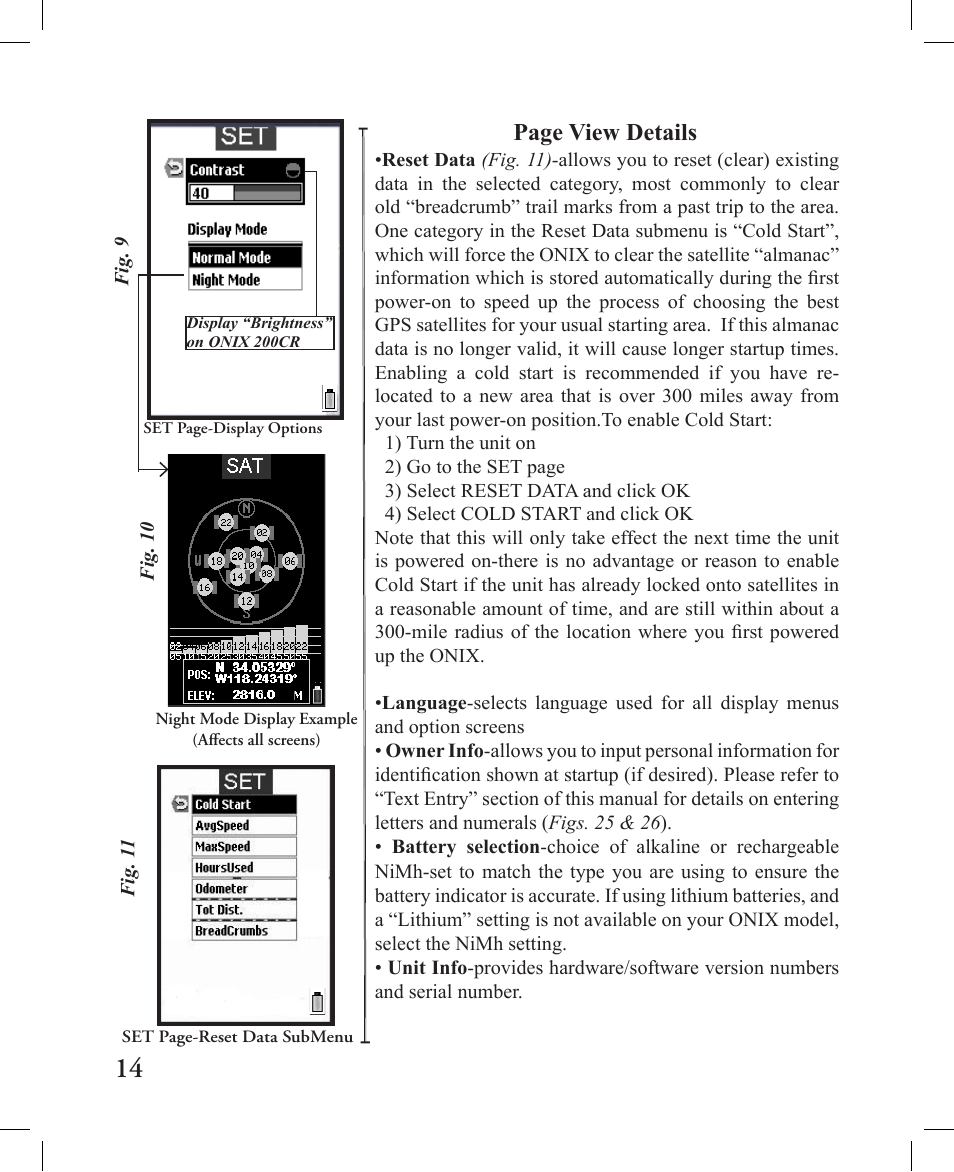 Page view details | Bushnell 362000 User Manual | Page 14 / 28