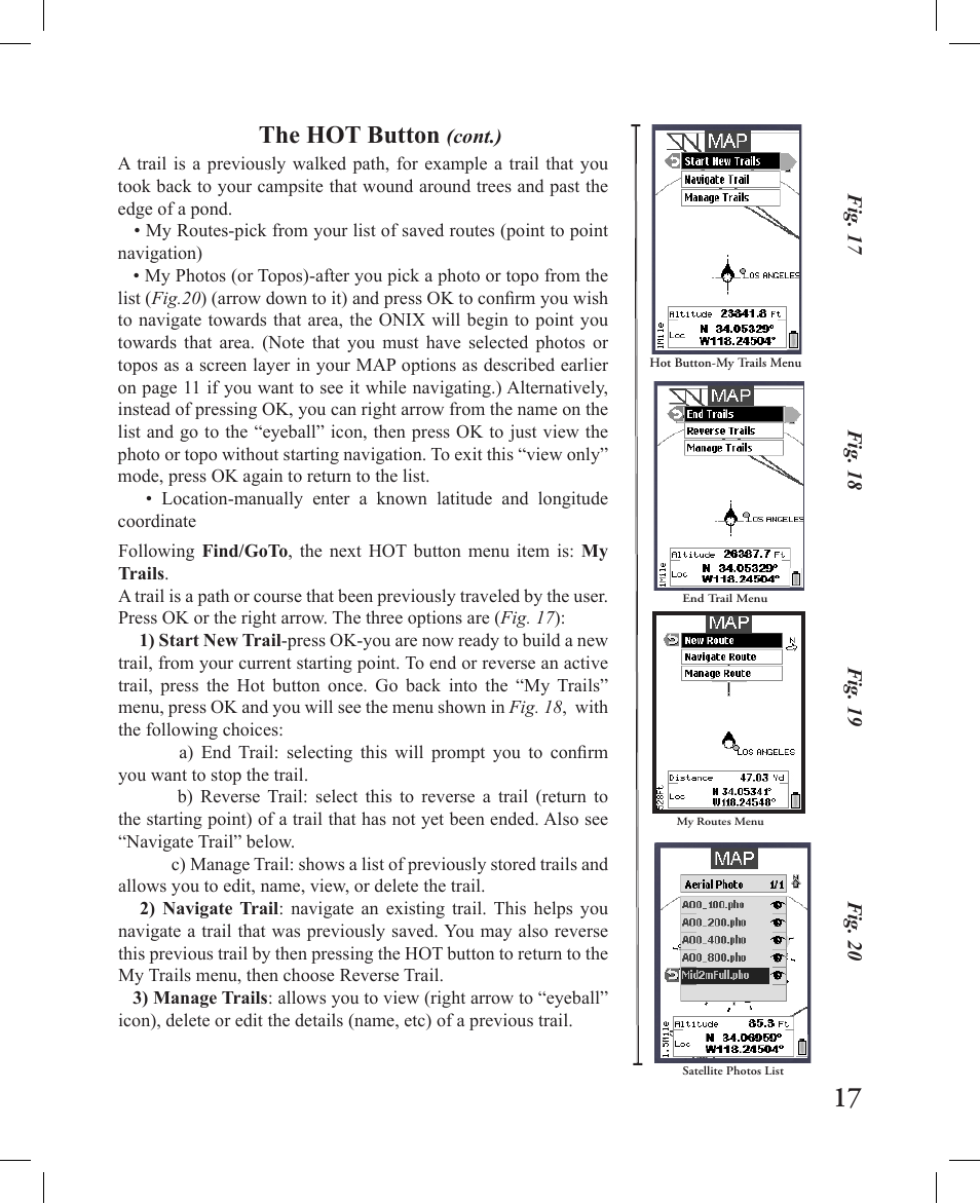 The hot button | Bushnell 362000 User Manual | Page 17 / 28