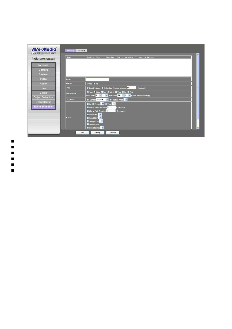 AVer SF1311H-R User Manual | Page 51 / 77