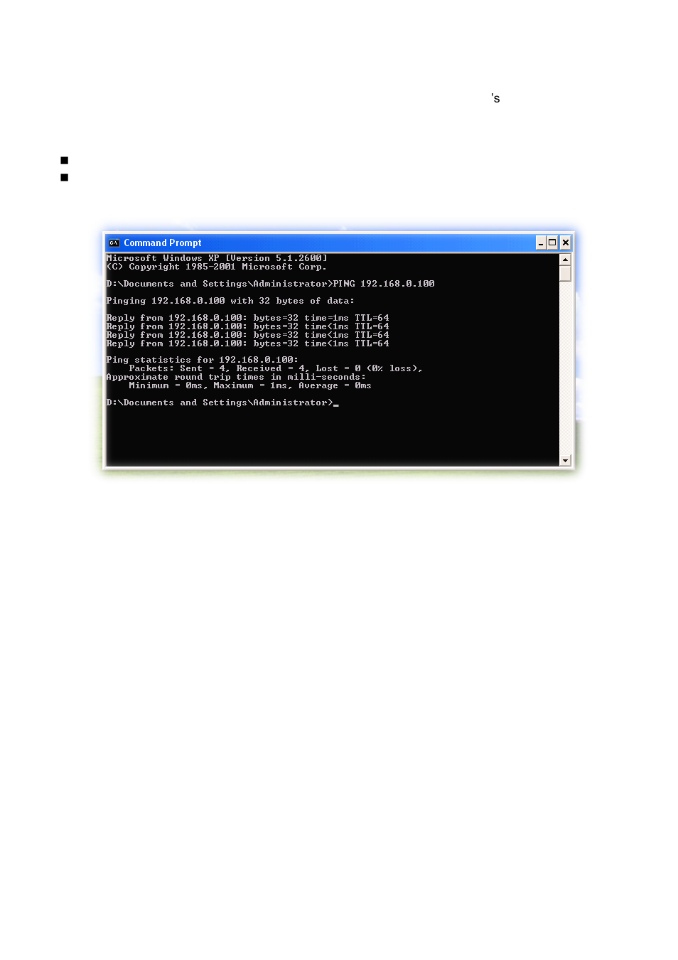 Appendix c: ping ip address | AVer SF1311H-R User Manual | Page 59 / 77