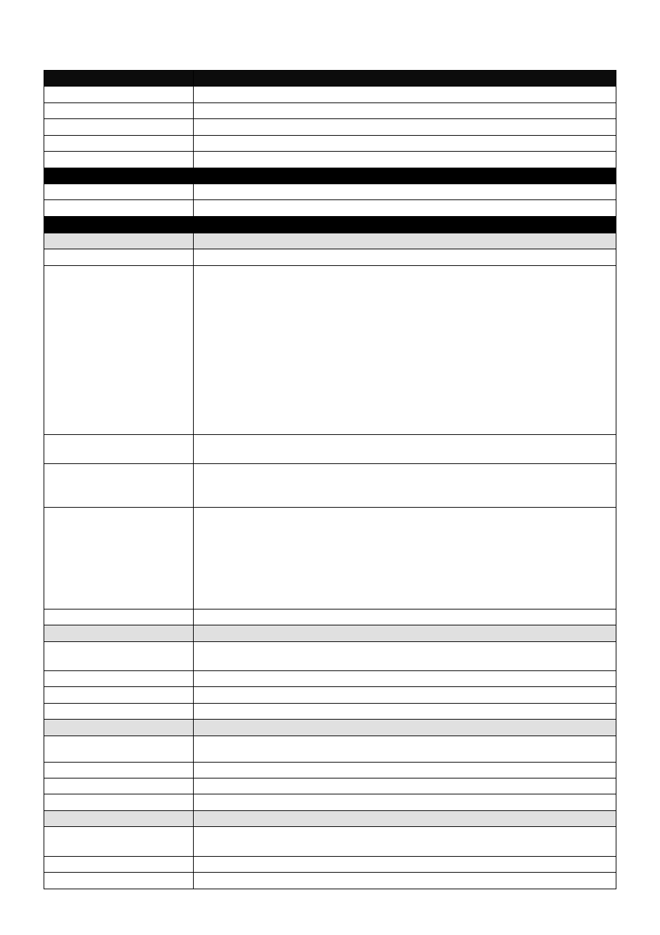 Appendix e: specifications | AVer SF1311H-R User Manual | Page 61 / 77