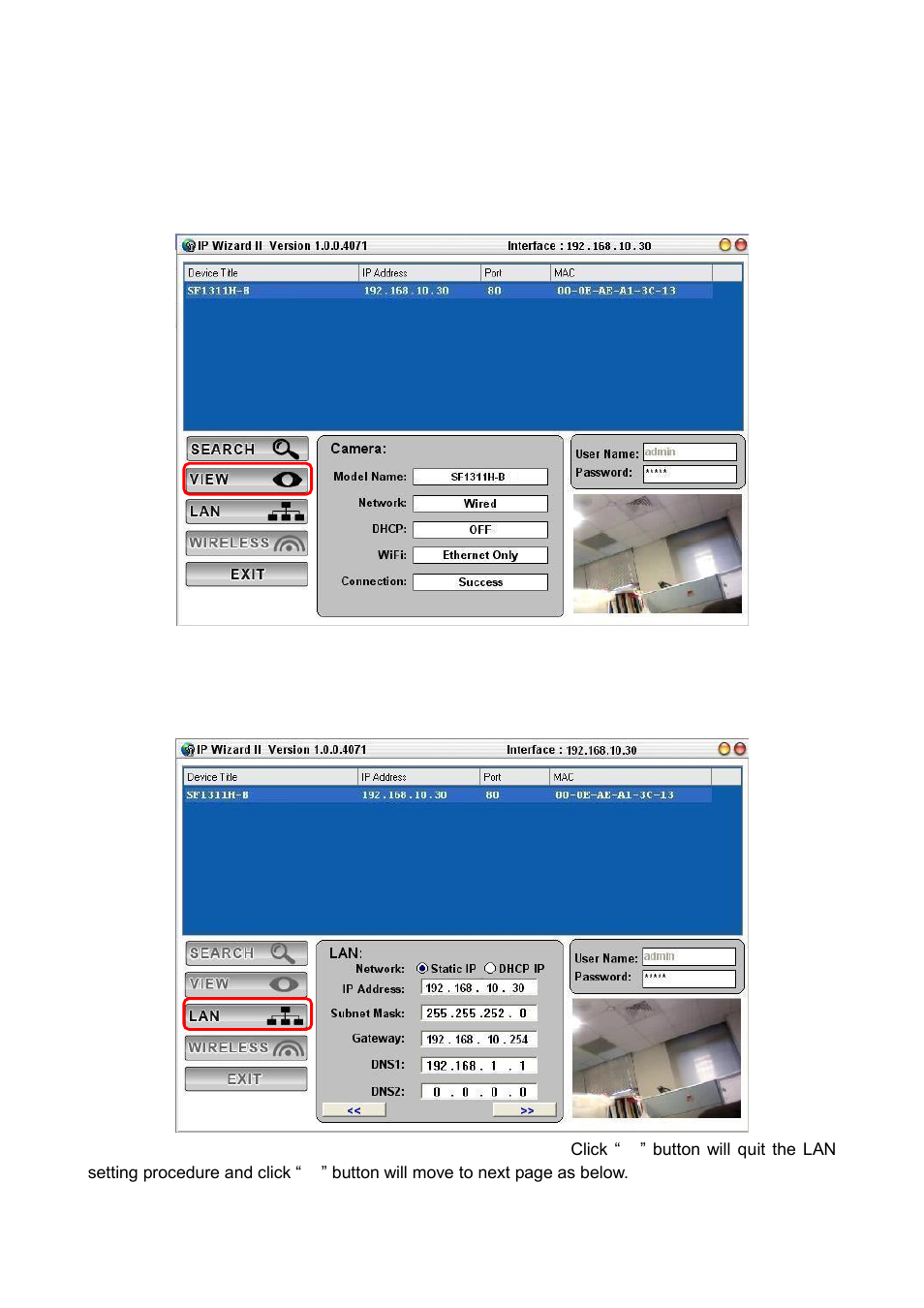 View lan, View | AVer SF1311H-B User Manual | Page 11 / 75