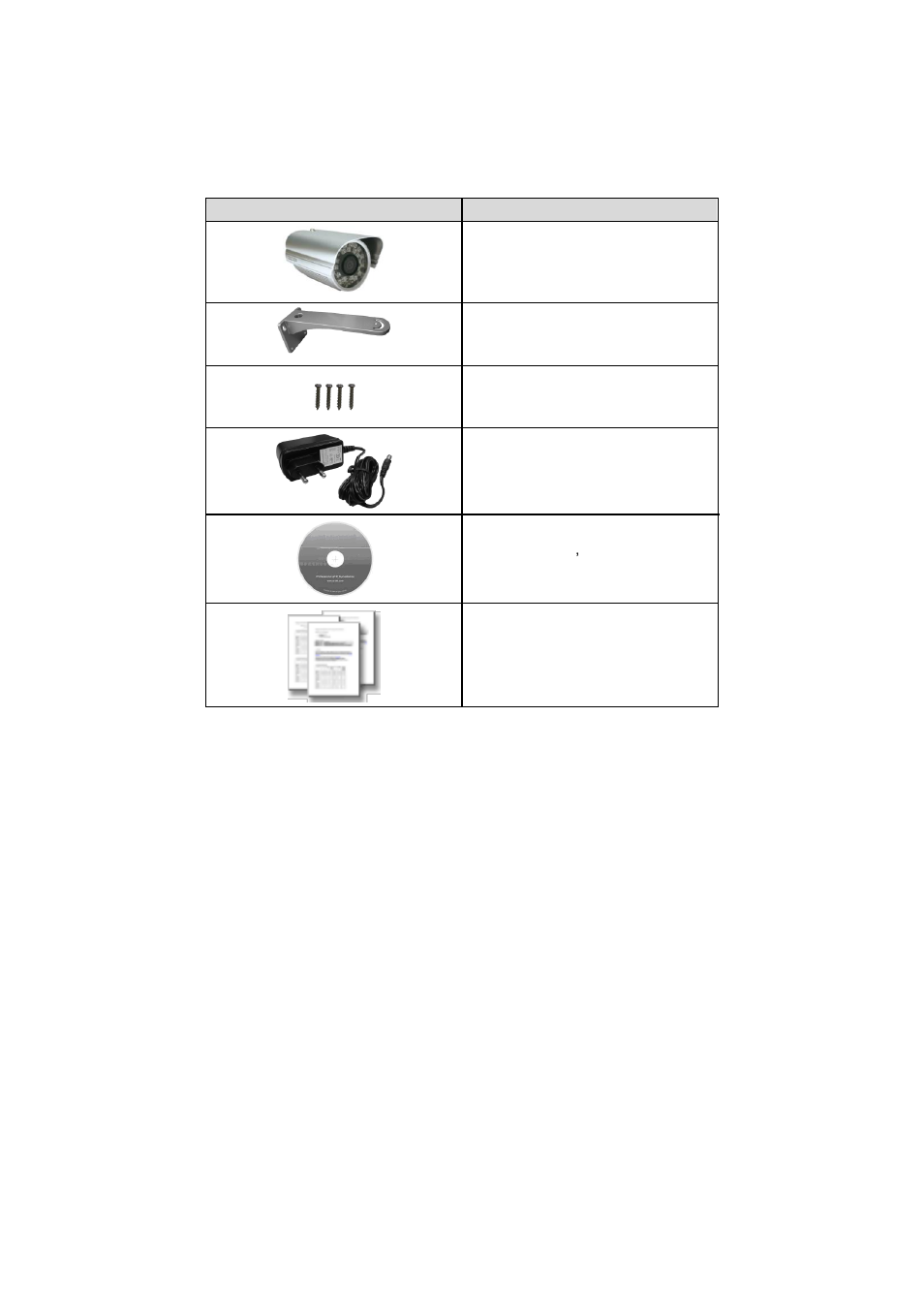 Package contents | AVer SF1311H-B User Manual | Page 7 / 75