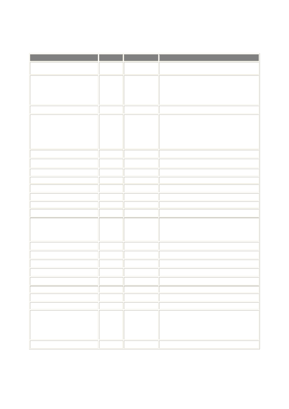 Appendix h: power line frequency | AVer SF1311H-B User Manual | Page 70 / 75