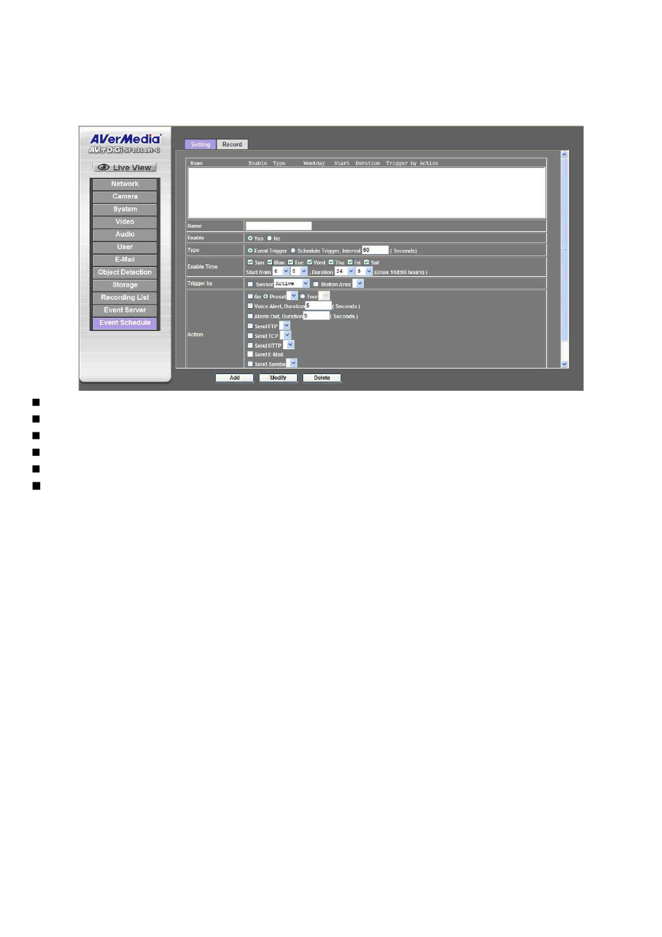 AVer SF1311H-C User Manual | Page 52 / 77