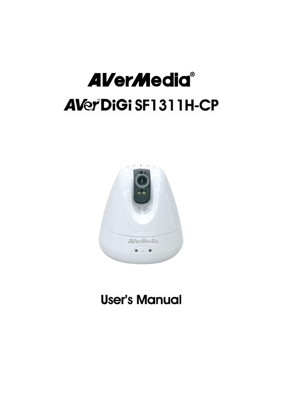 AVer SF1311H-CP User Manual | 80 pages