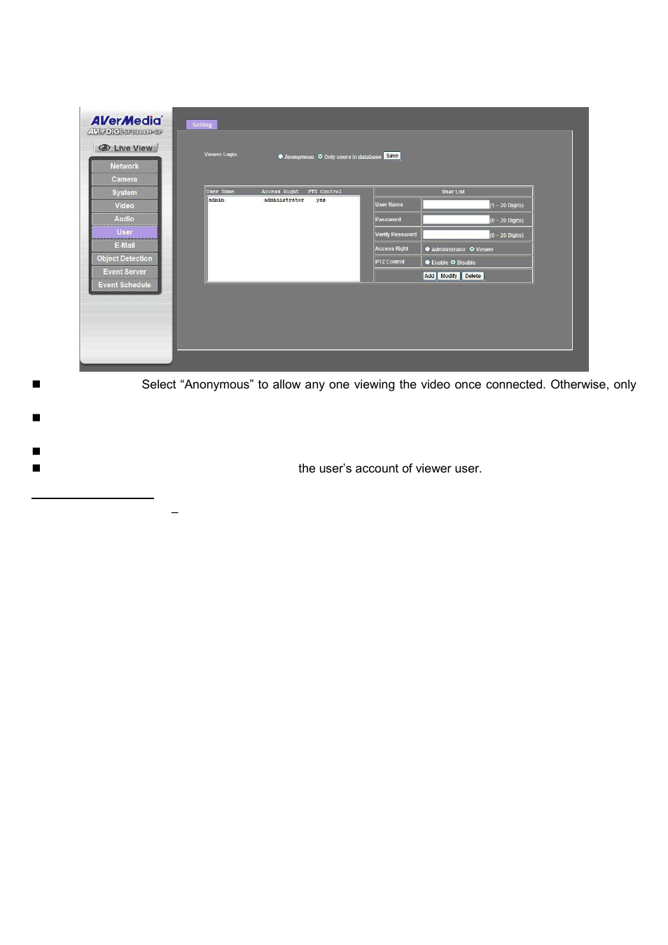 AVer SF1311H-CP User Manual | Page 48 / 80