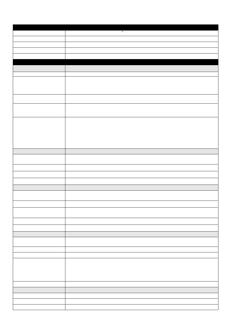 Appendix e: specifications | AVer SF1311H-CP User Manual | Page 64 / 80