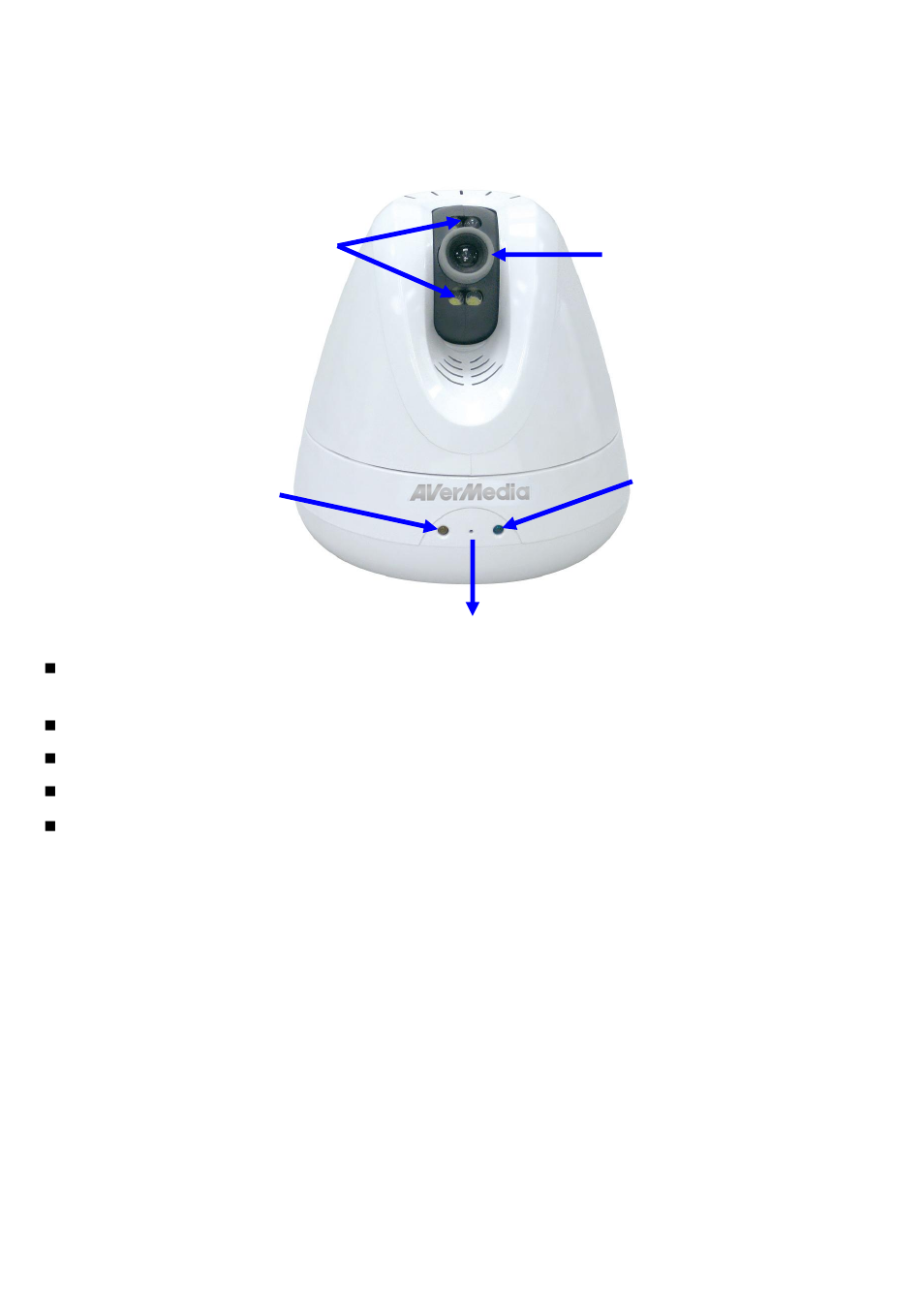 Hardware introduction, Front view | AVer SF1311H-CP User Manual | Page 8 / 80