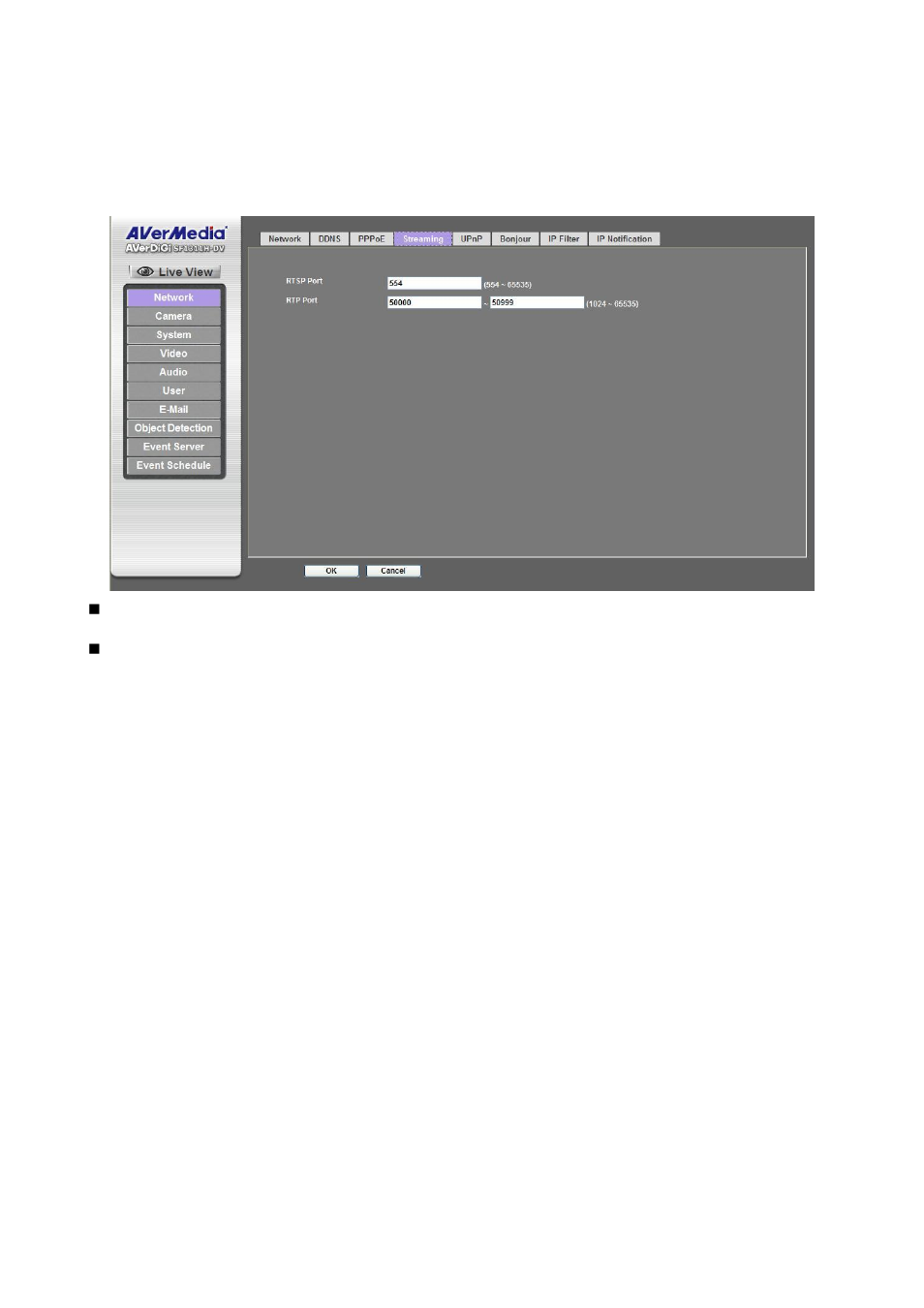 Streaming | AVer SF1311H-DV User Manual | Page 28 / 76