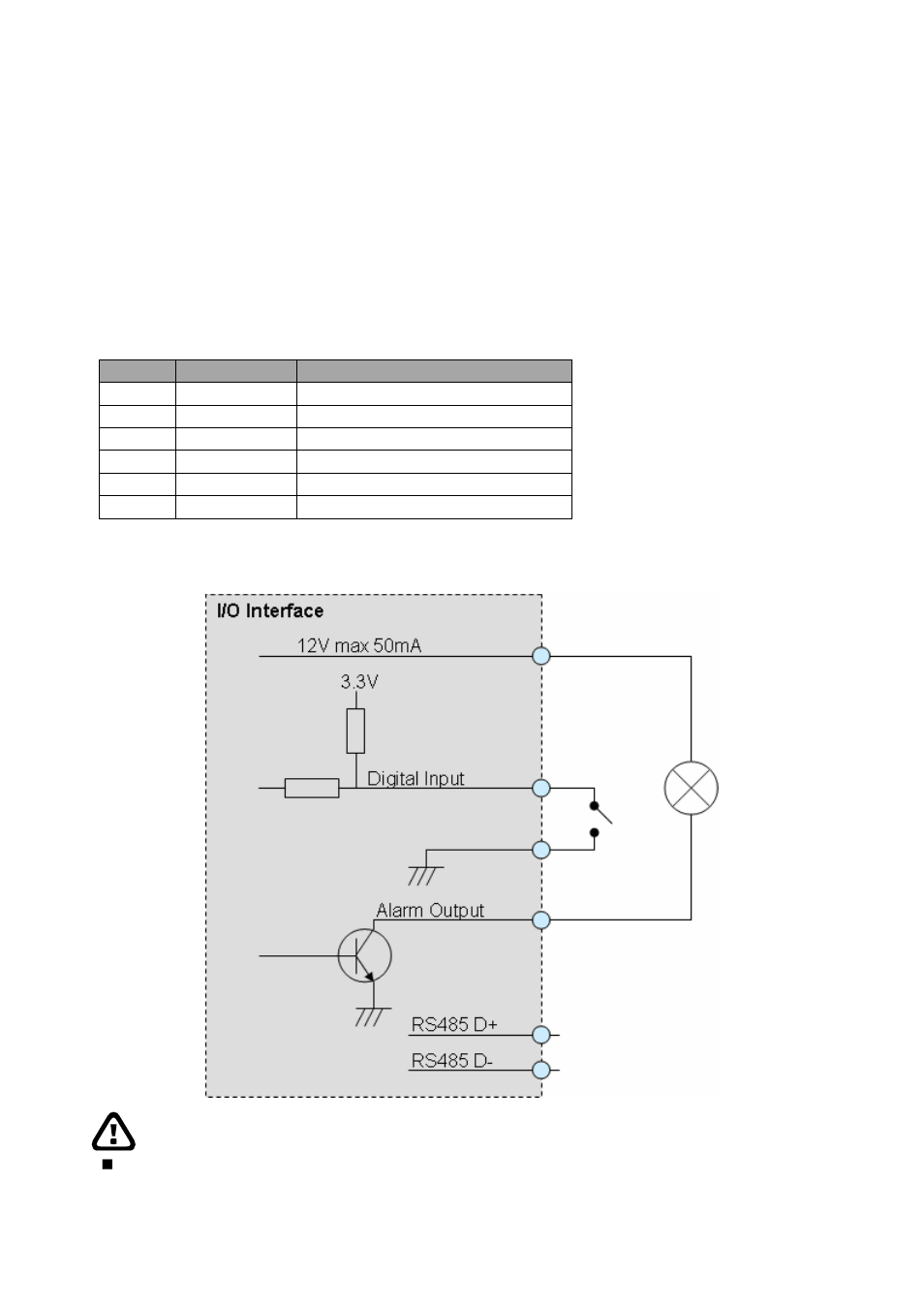 Appendix a: alarm i/o connector | AVer SF1311H-DV User Manual | Page 52 / 76