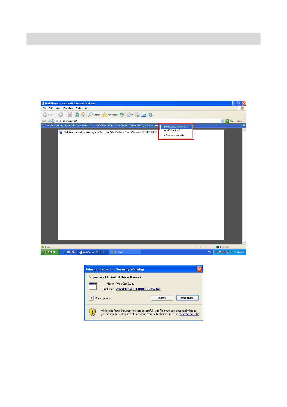 Chapter 6, Using the remote programs, Chapter 6 using the remote programs | AVer SEB3104H User Manual | Page 64 / 101