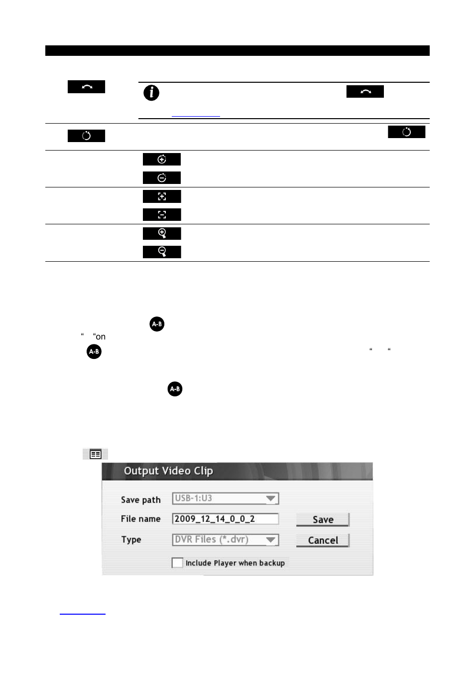 To set a video segment and save, 1 to set a video segment and save | AVer SEB5116 series User Manual | Page 15 / 119