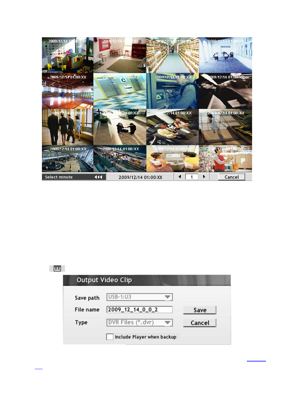 To set a video segment and save, 4 to set a video segment and save | AVer SEB5116 series User Manual | Page 36 / 119