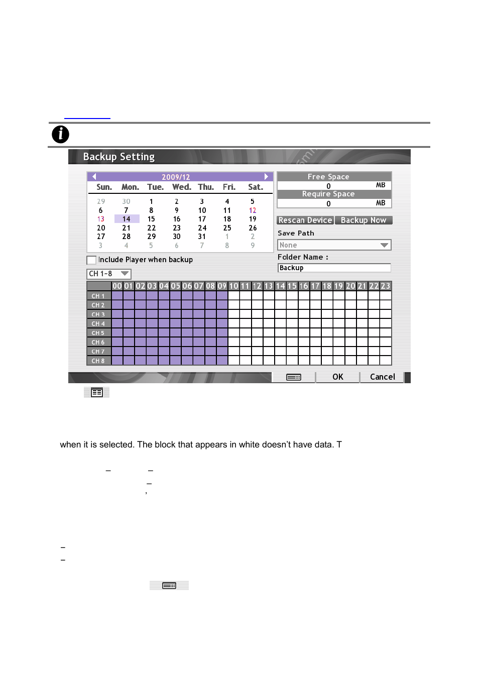 To backup the playback file, 5 to backup the playback file | AVer SEB5116 series User Manual | Page 37 / 119