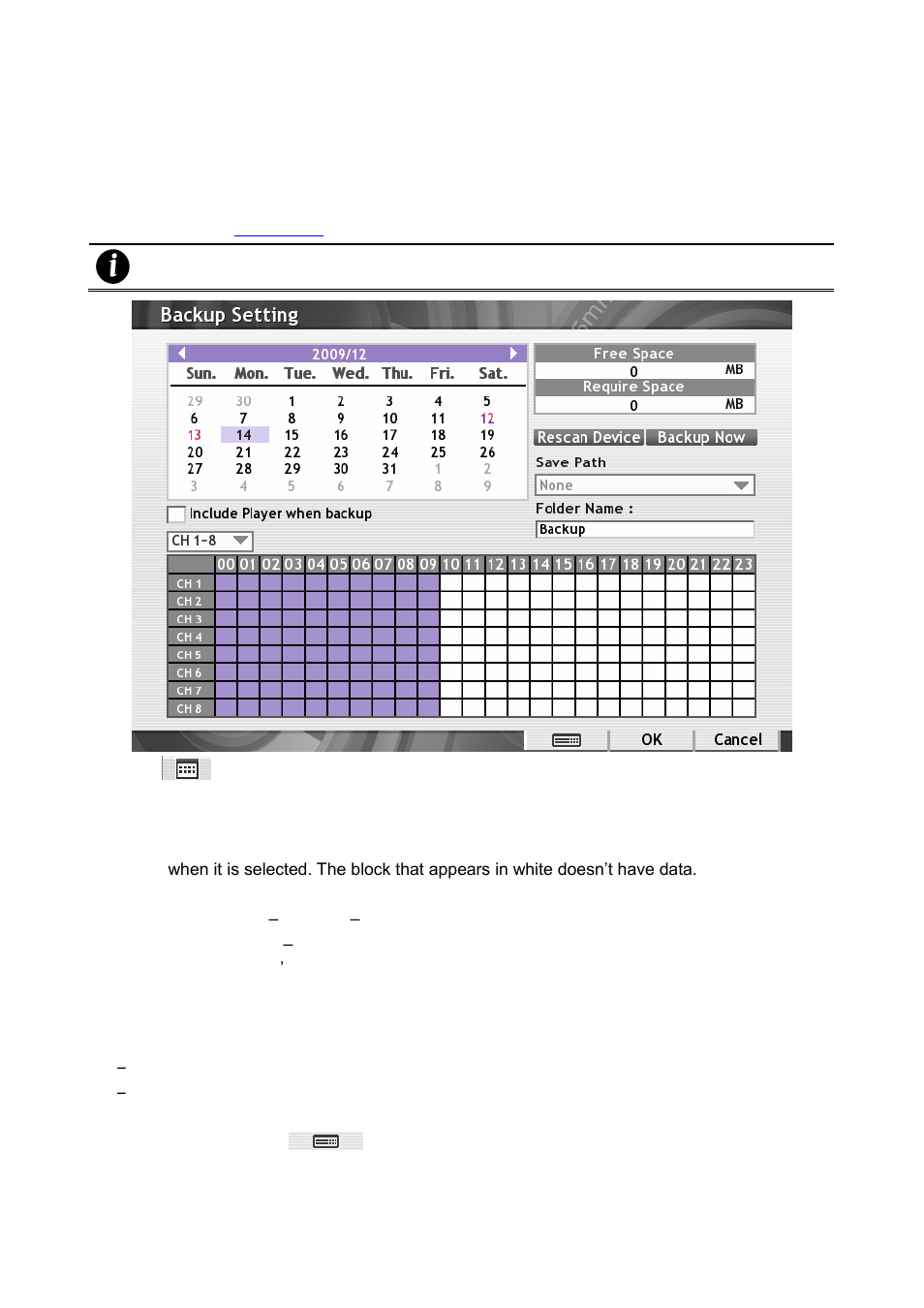 Backup setup, 5 backup setup | AVer SEB5116 series User Manual | Page 62 / 119