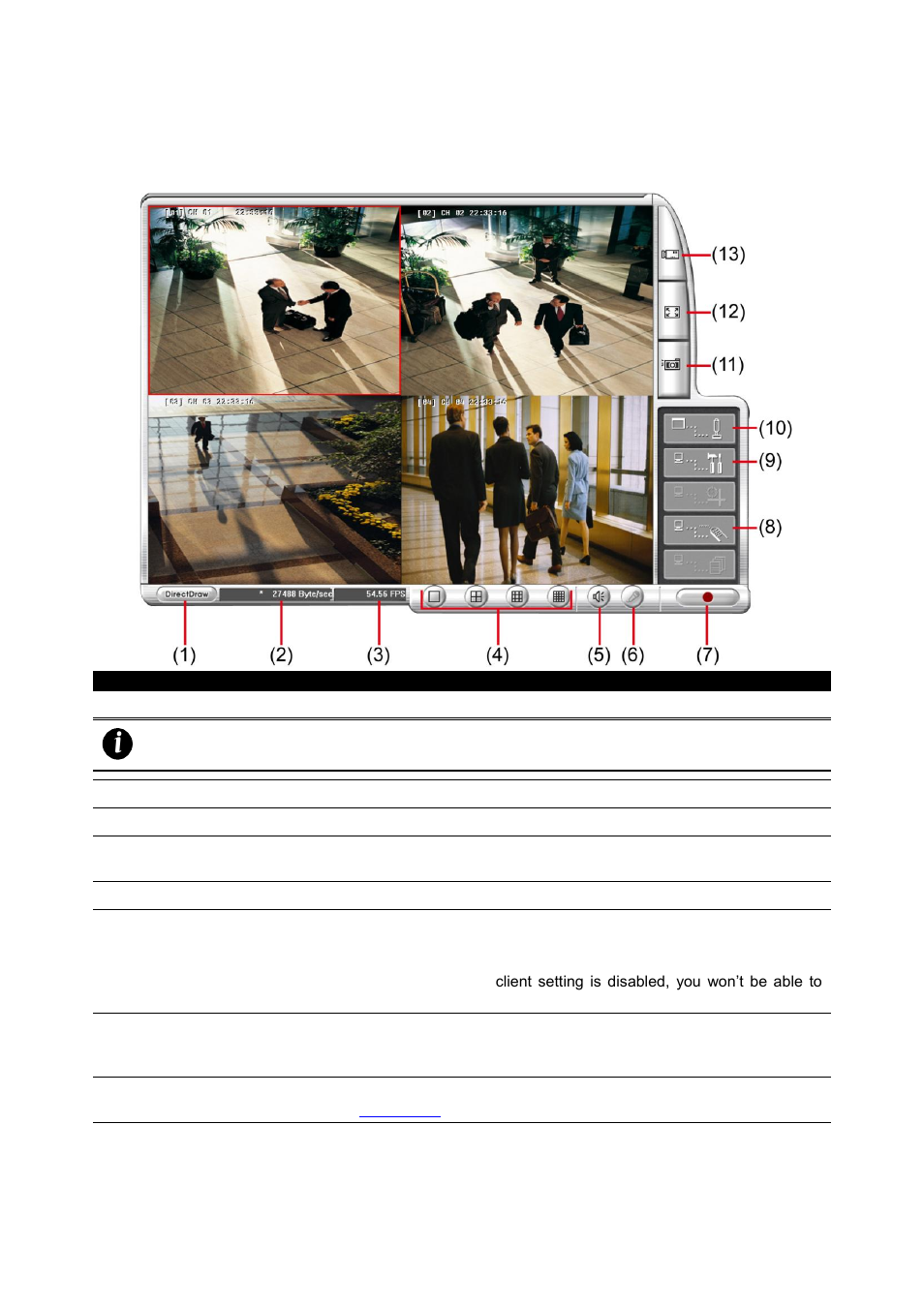 Familiarizing the webviewer buttons, 1 familiarizing the webviewer buttons | AVer SEB5116 series User Manual | Page 83 / 119