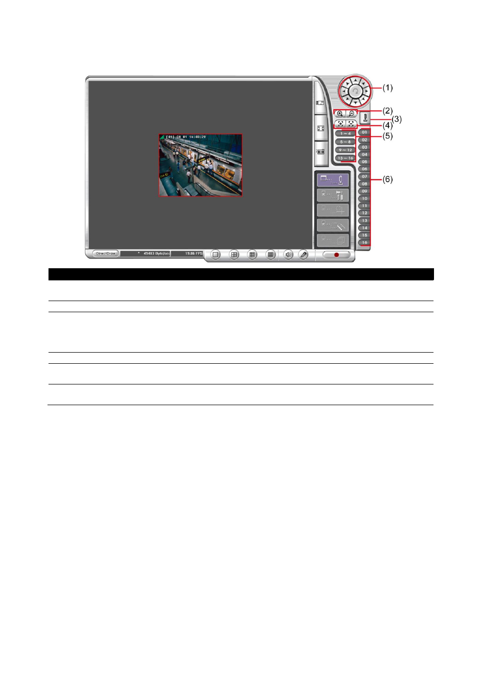 Familiarizing the webviewer ptz buttons, Chapter 6.2, 2 familiarizing the webviewer ptz buttons | AVer SEB5116 series User Manual | Page 96 / 119