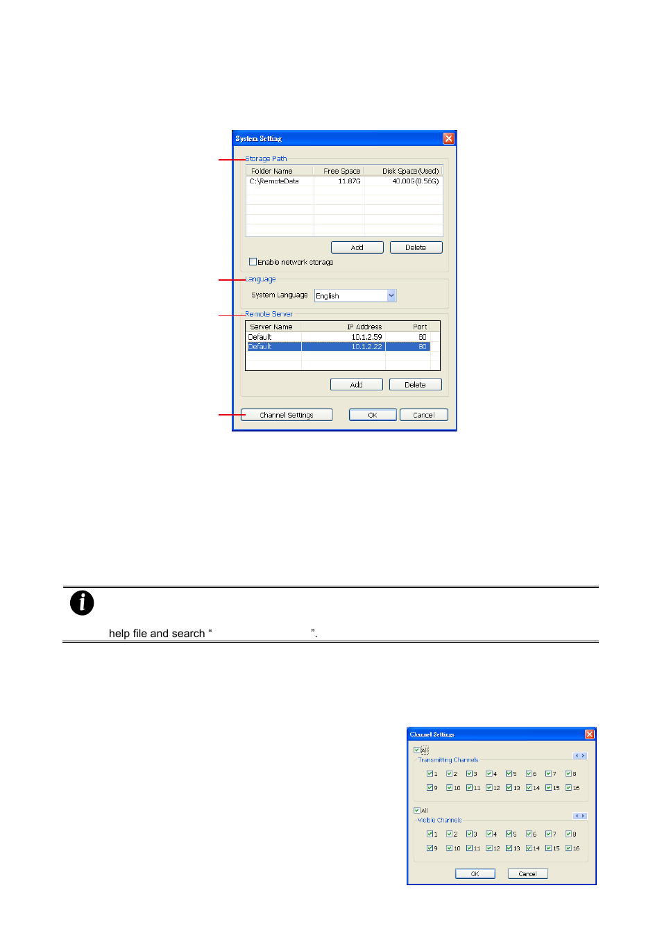To setup remote console setting, 1 to setup remote console setting | AVer SEB5116 series User Manual | Page 99 / 119
