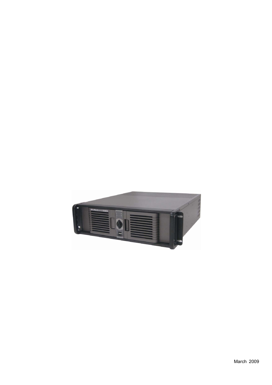 AVer XR8032_RACK User Manual | 157 pages