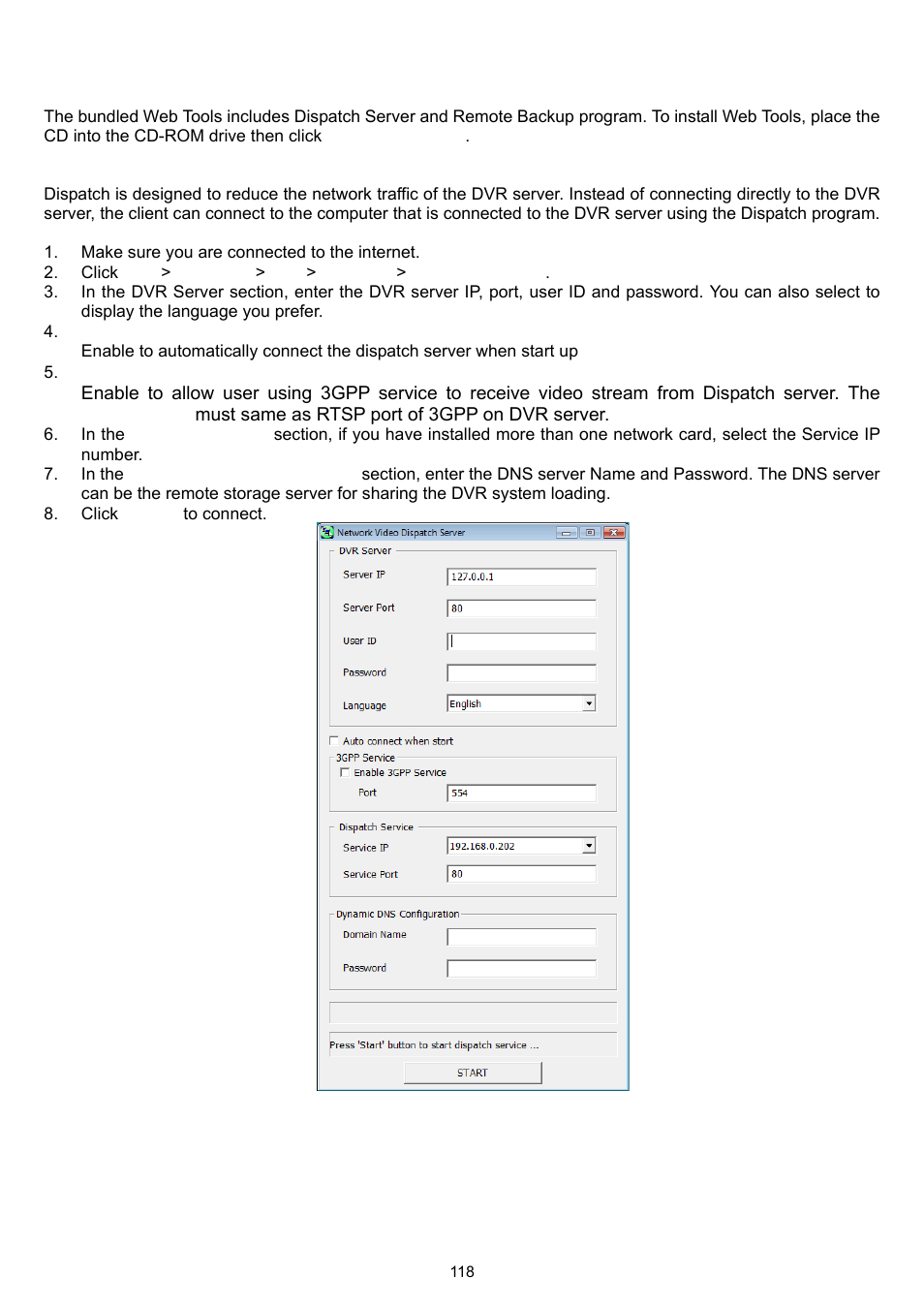 Chapter 9 web tools, 1 dispatch server | AVer XR8032_RACK User Manual | Page 124 / 157