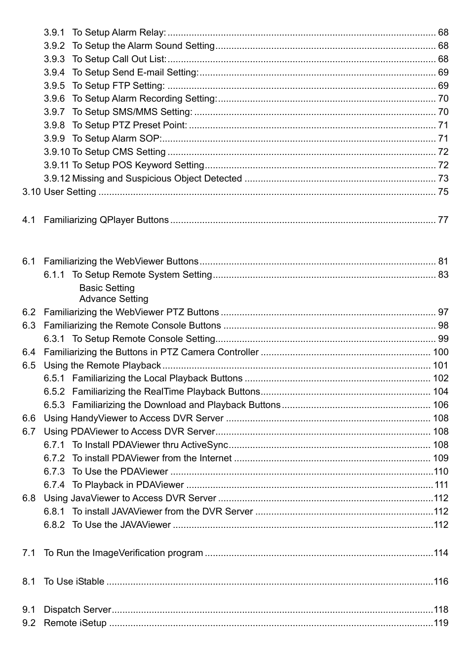 AVer XR8032_RACK User Manual | Page 5 / 157