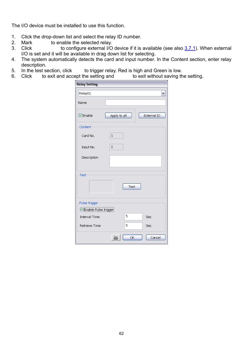 8 relay setting | AVer XR8032_RACK User Manual | Page 68 / 157