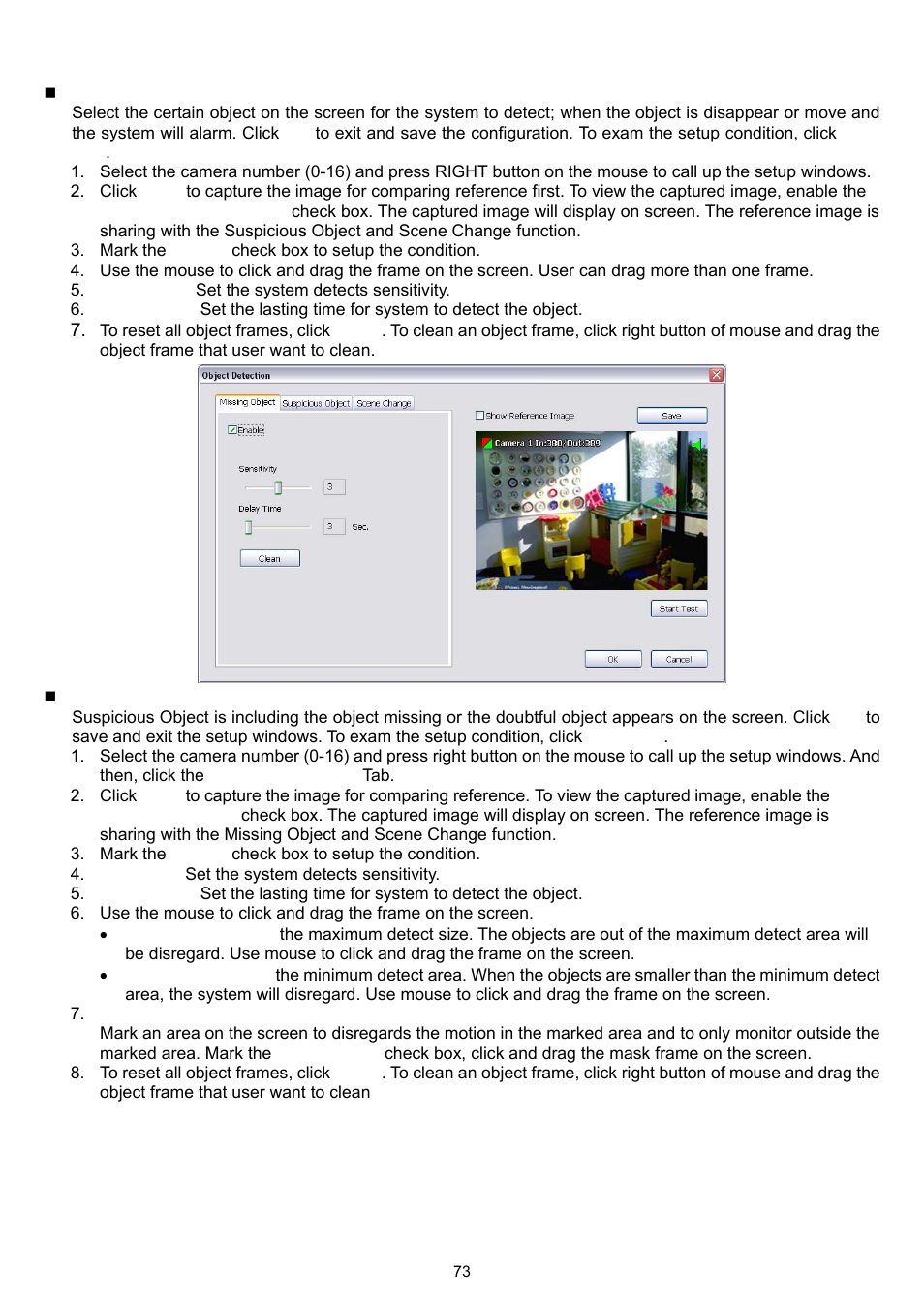 12 missing and suspicious object detected | AVer XR8032_RACK User Manual | Page 79 / 157