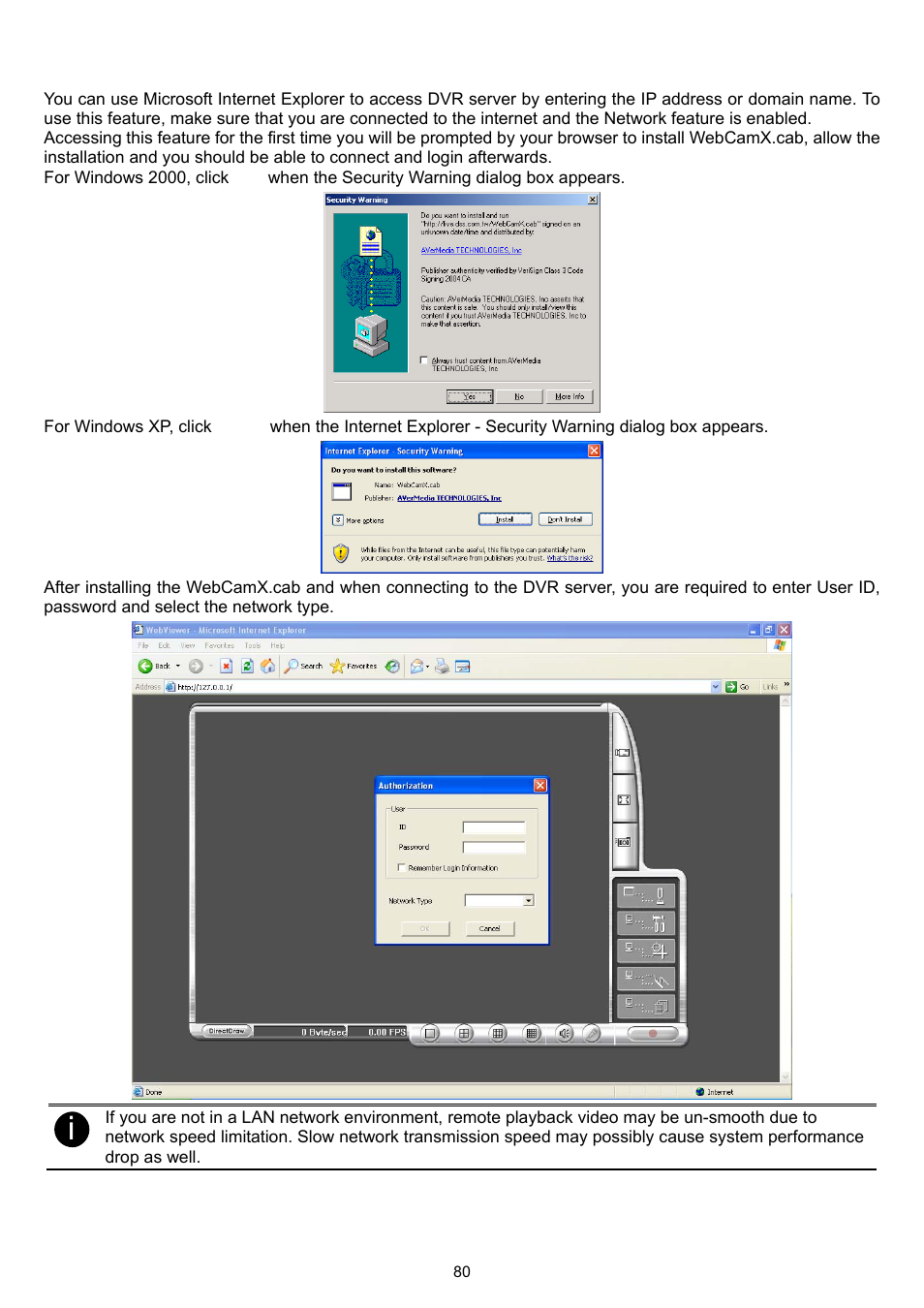 Chapter 6, Using the remote programs | AVer XR8032_RACK User Manual | Page 86 / 157
