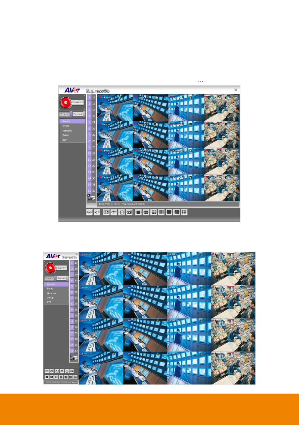 Chapter 2, Using the dvr software, Review the | Ideo, Chapter 2 using the dvr software | AVer ExpressGo User Manual | Page 16 / 109
