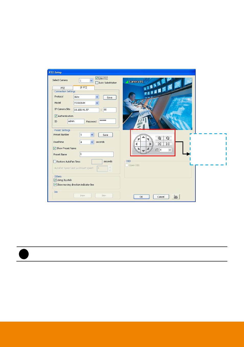 To setup the ip ptz camera, Chapter 2.1.5 | AVer ExpressGo User Manual | Page 26 / 109