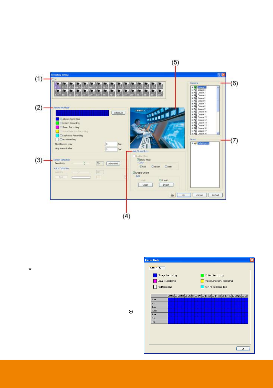 Ecording, Etting | AVer ExpressGo User Manual | Page 73 / 109