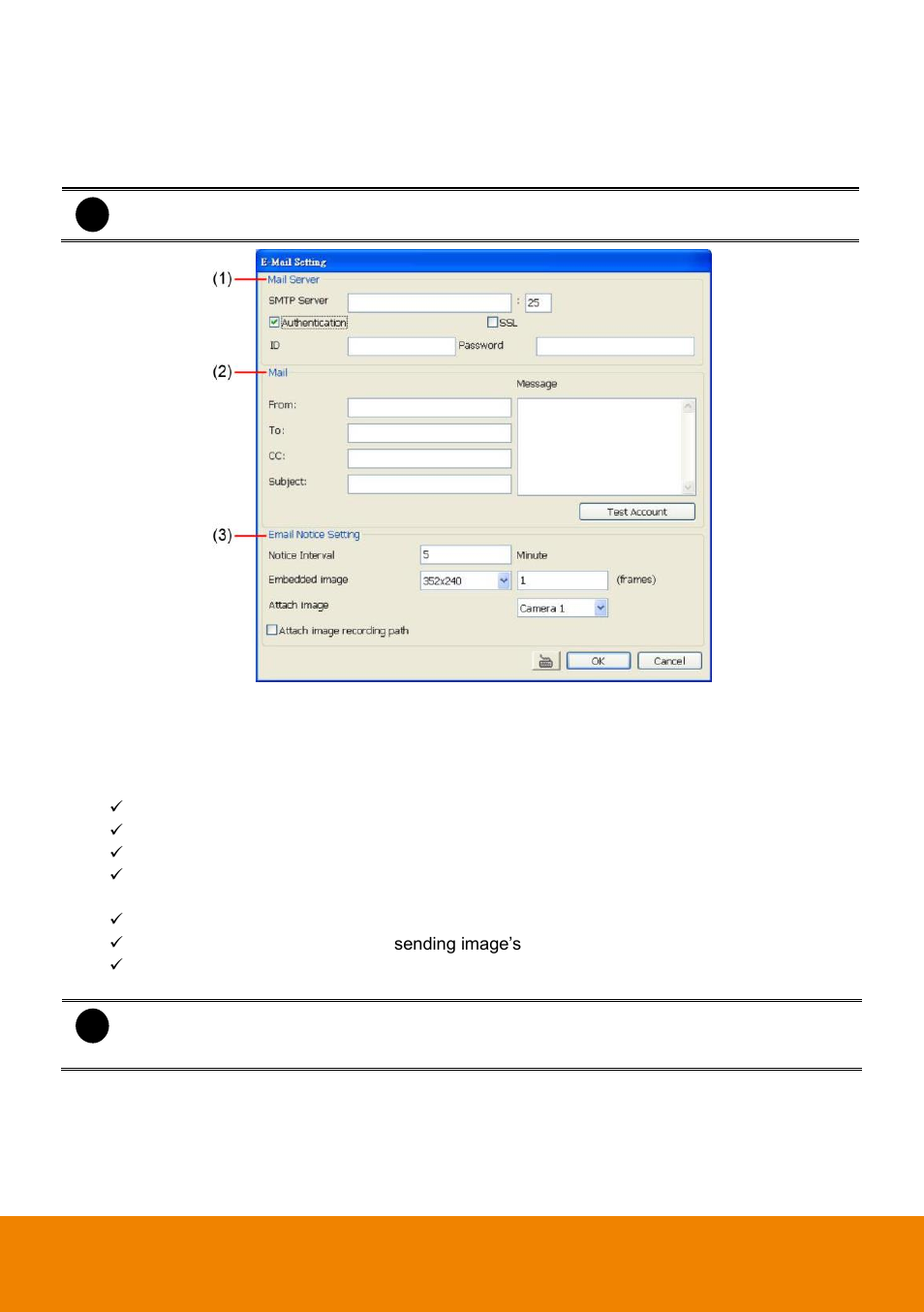 To setup send e-mail setting, Chapter 3.9.2 | AVer ExpressGo User Manual | Page 97 / 109