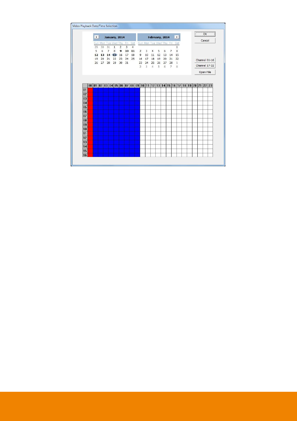 2 using the local playback application | AVer SecureCenter User Manual | Page 64 / 76
