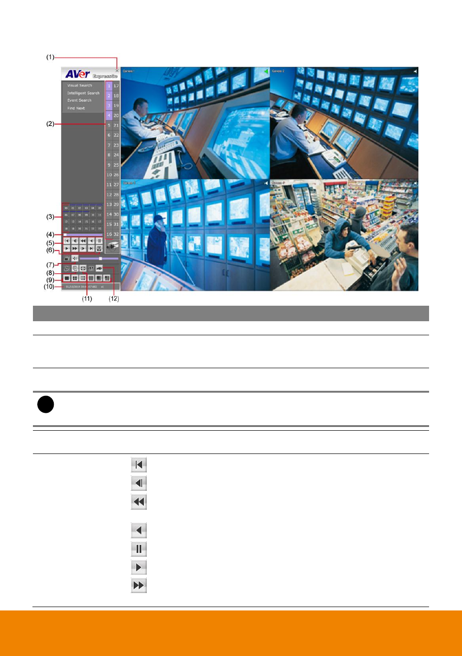 4 using the realtime playback application, Chapter 5.4 | AVer SecureCenter User Manual | Page 70 / 76