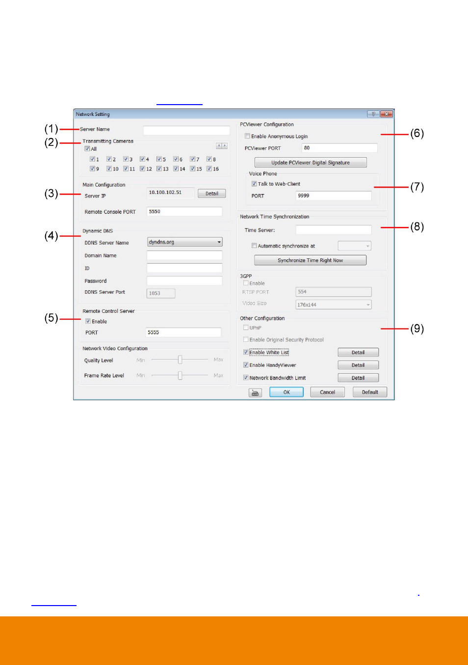 Etwork, Etting, 4 network setting | AVer NXU Lite User Manual | Page 108 / 187