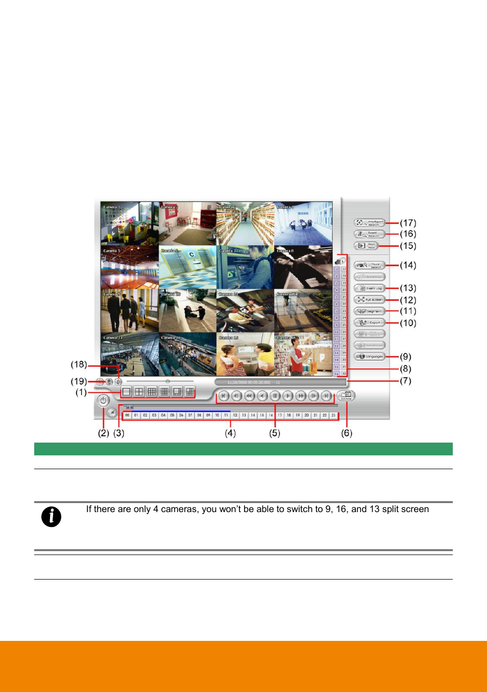 Chapter 4, Playback backup video on pc, Amiliarizing | Layer, Uttons, Chapter 4 playback backup video on pc | AVer NXU Lite User Manual | Page 137 / 187