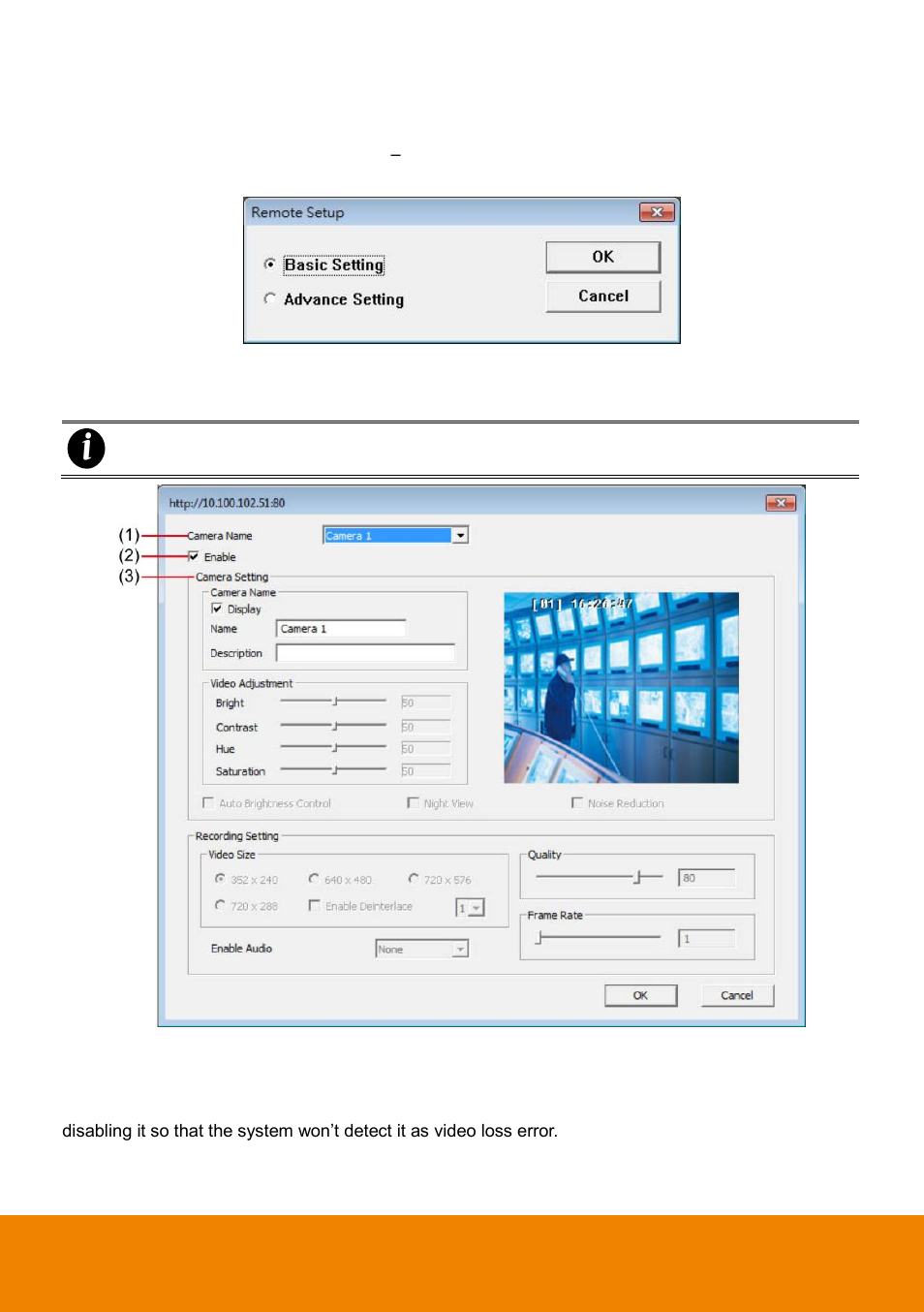 To setup remote system setting, Basic setting, Chapter 5.1.4 | AVer NXU Lite User Manual | Page 149 / 187