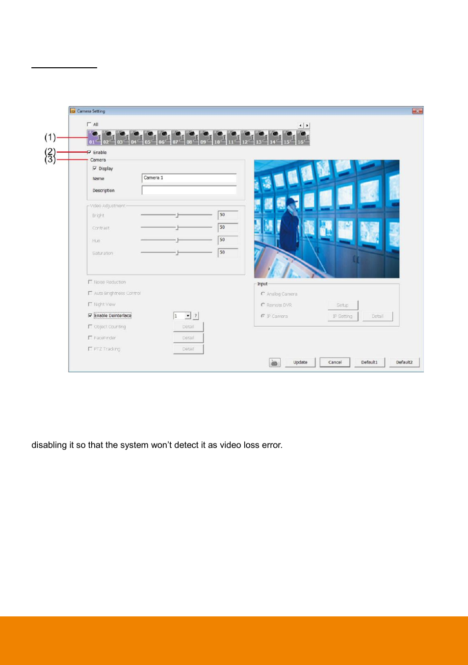 Camera setting | AVer NXU Lite User Manual | Page 155 / 187