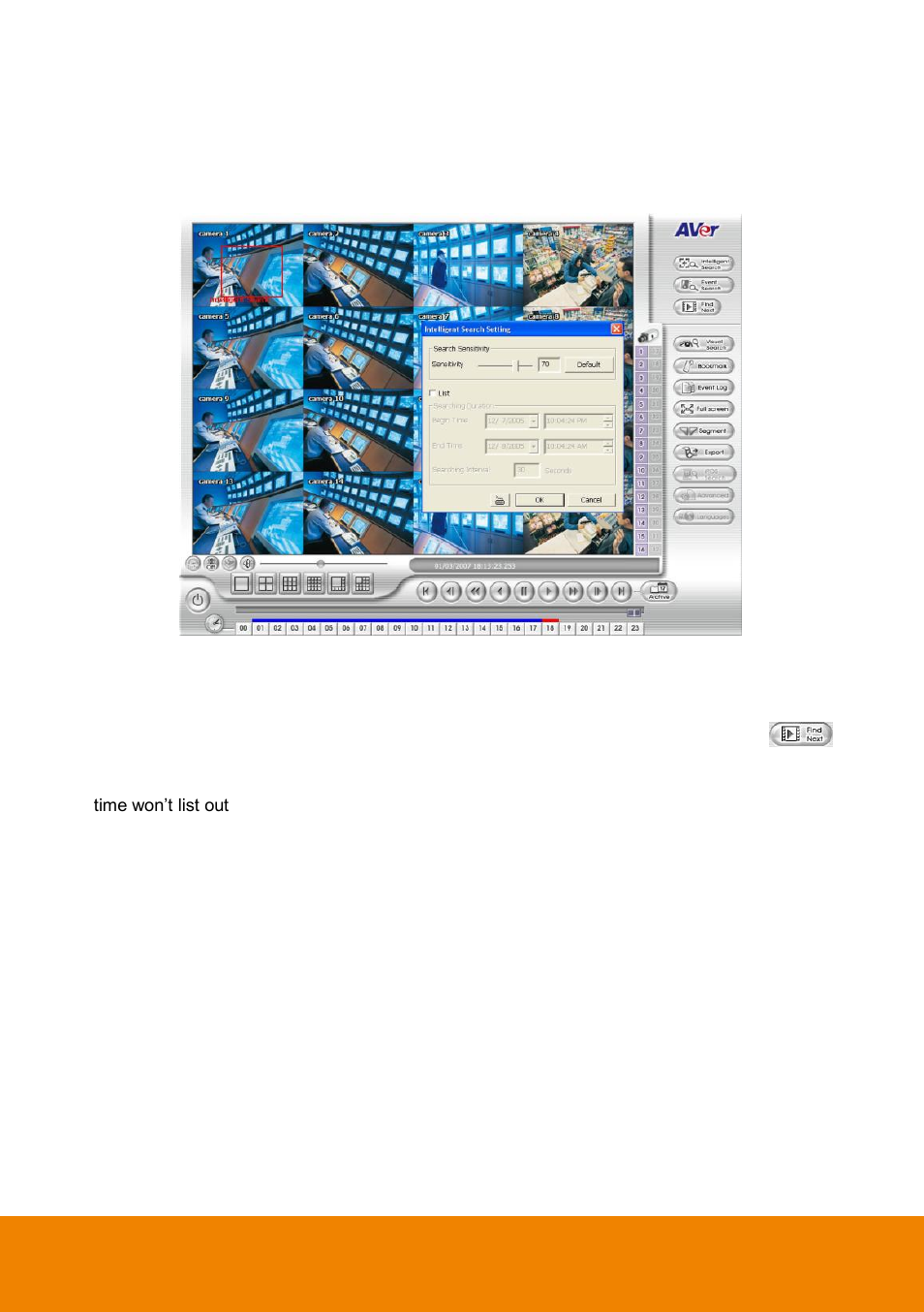 To search using the intelligent search, Chapter | AVer NXU Lite User Manual | Page 59 / 187