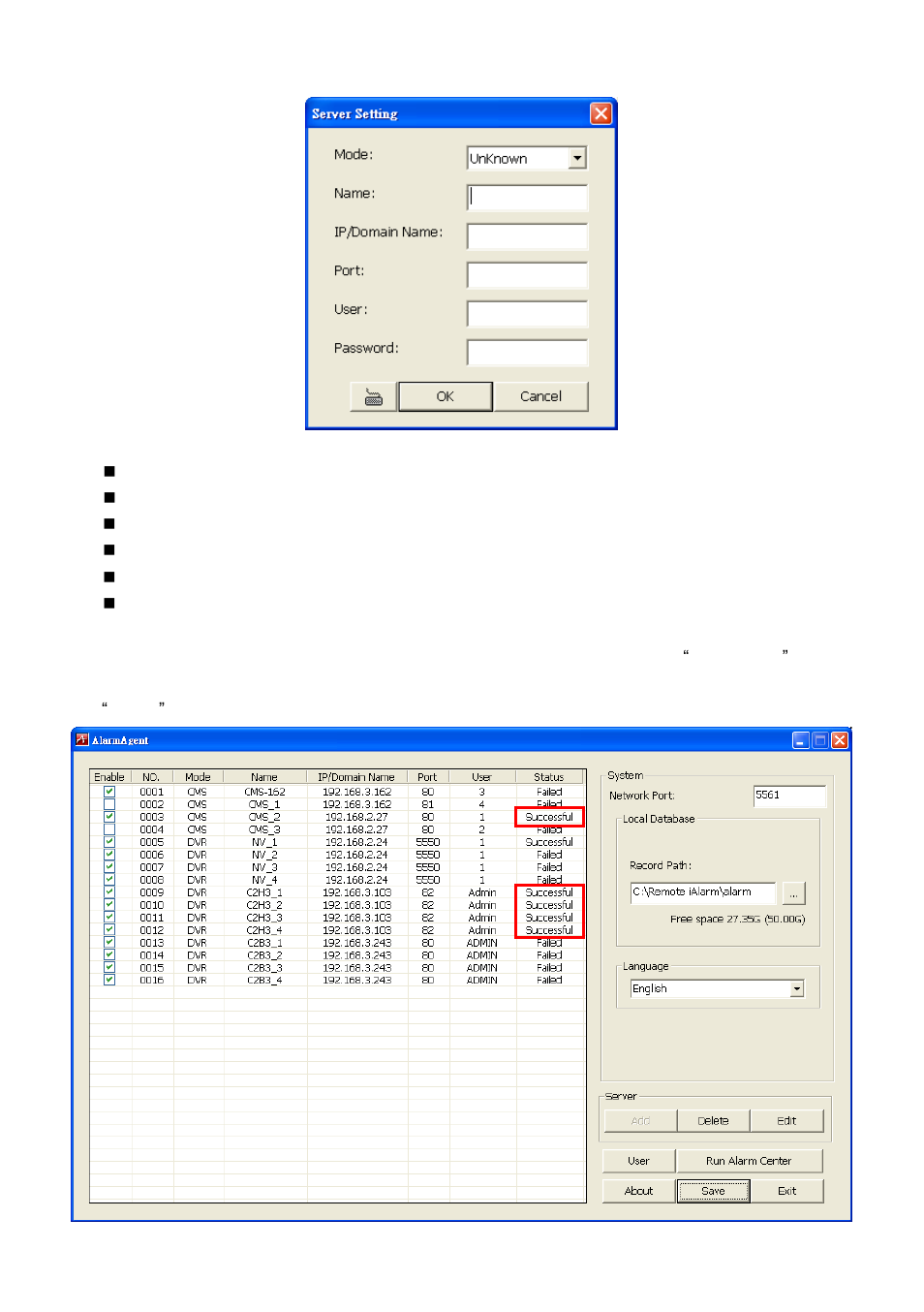 AVer CM3000_Remote_iAlarm User Manual | Page 10 / 35