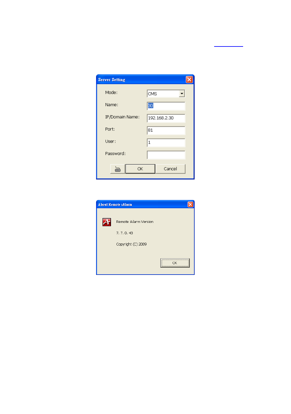 AVer CM3000_Remote_iAlarm User Manual | Page 11 / 35