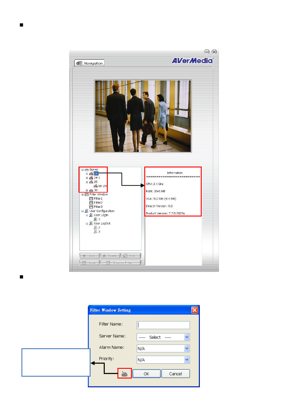 AVer CM3000_Remote_iAlarm User Manual | Page 23 / 35
