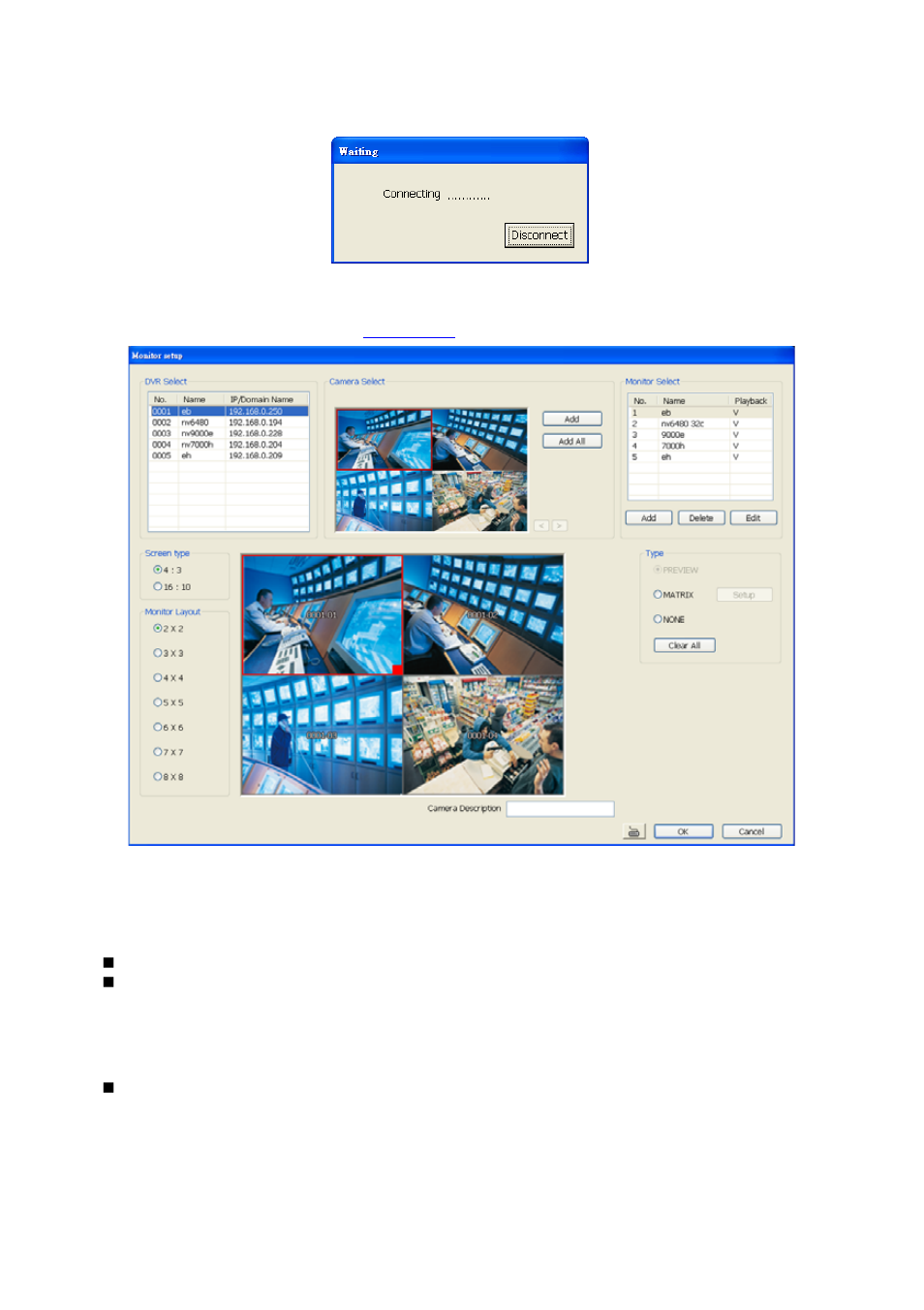 Camera setup | AVer iMatrix User Manual | Page 16 / 21