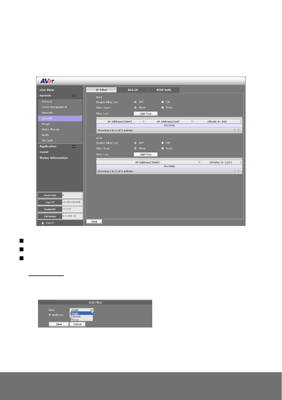 AVer FX3000R User Manual | Page 22 / 56