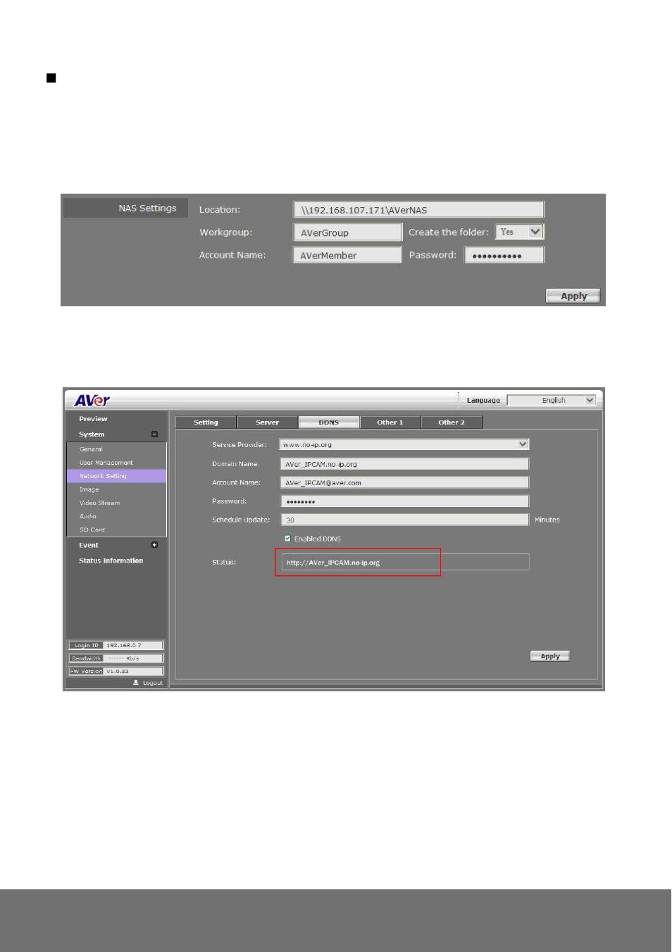 AVer SF2012H user manual User Manual | Page 30 / 63