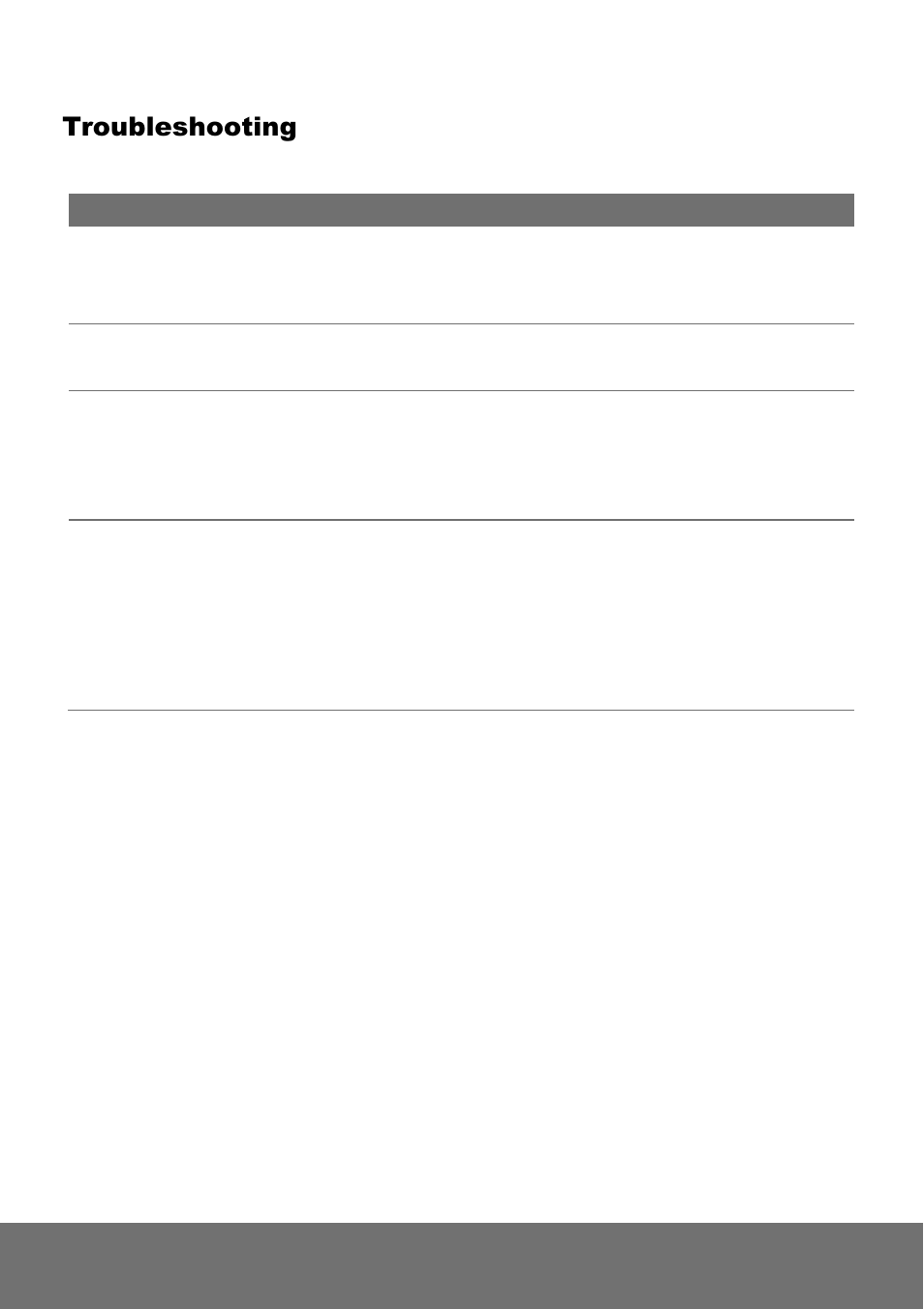 Troubleshooting | AVer SF2012H-B user manual User Manual | Page 60 / 64