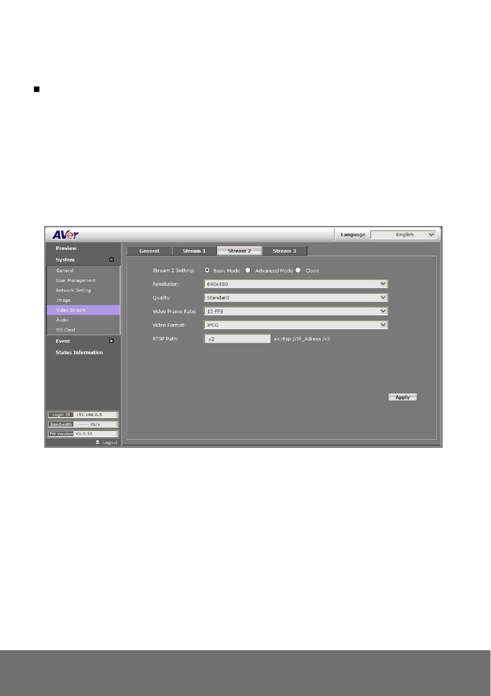 AVer SF2012H-DV user manual User Manual | Page 47 / 65