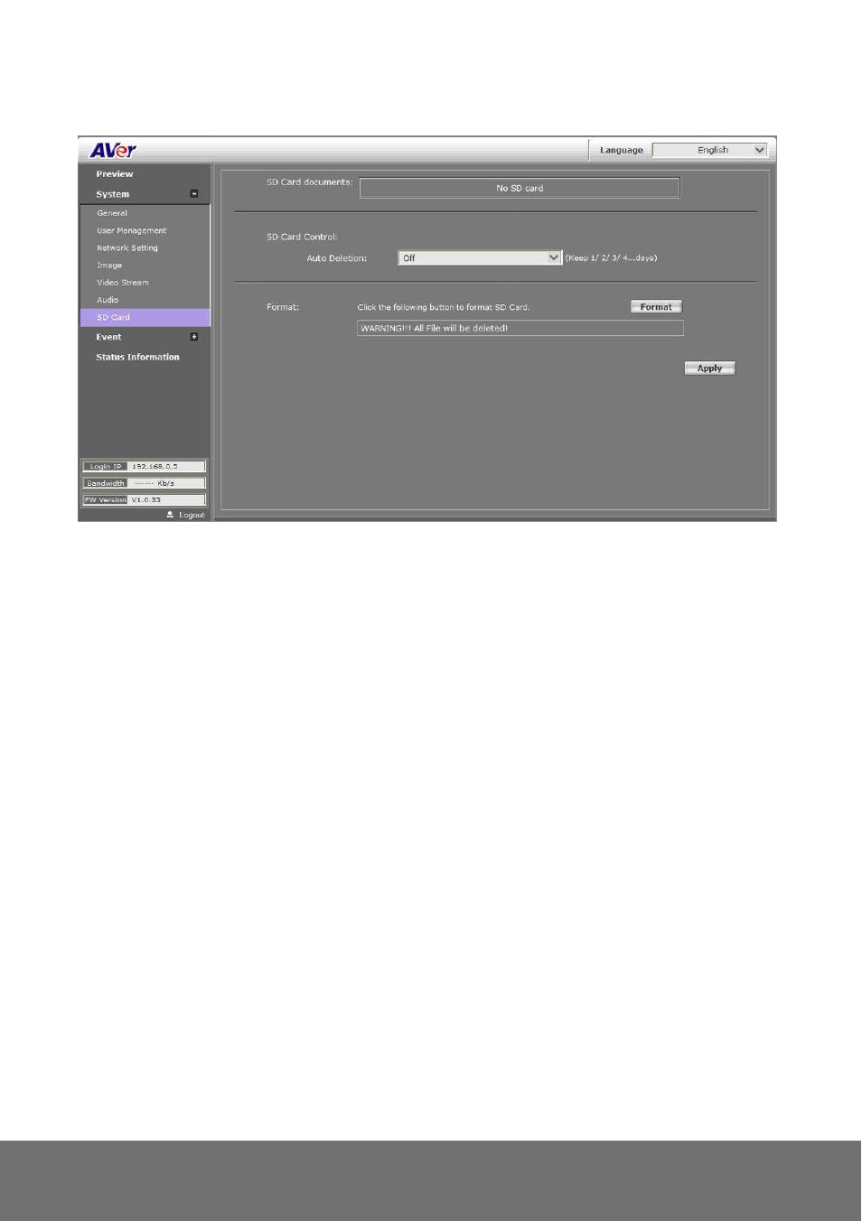 AVer SF2012H-DV user manual User Manual | Page 51 / 65