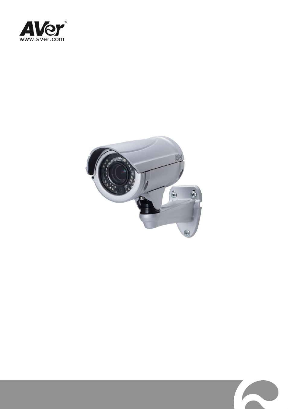 AVer Bullet type IP cam(E) Installation Guide User Manual | 18 pages